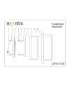 CHAMONIX * APLIQUE EXTERIOR BLANCO  LED IP65 - 9W - 3000K